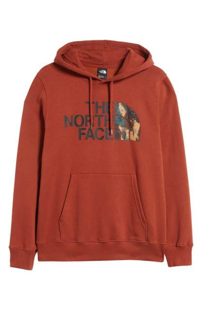Pullover con cappuccio a mezza cupola natalizia