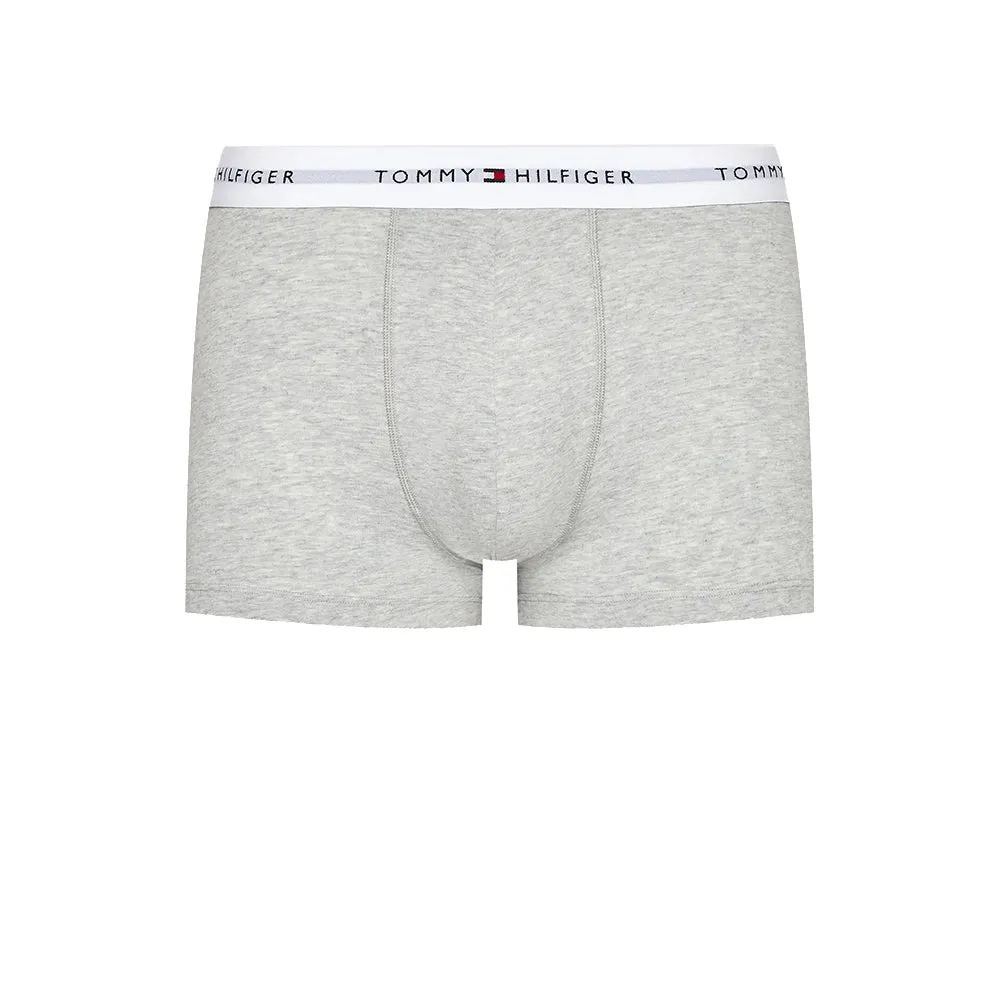 Boxer Uomo Grigio/Nero/Bianco in cotone