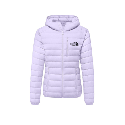 2025 TNF? Giacca invernale leggera con cappuccio e piumino ripiegabile da donna