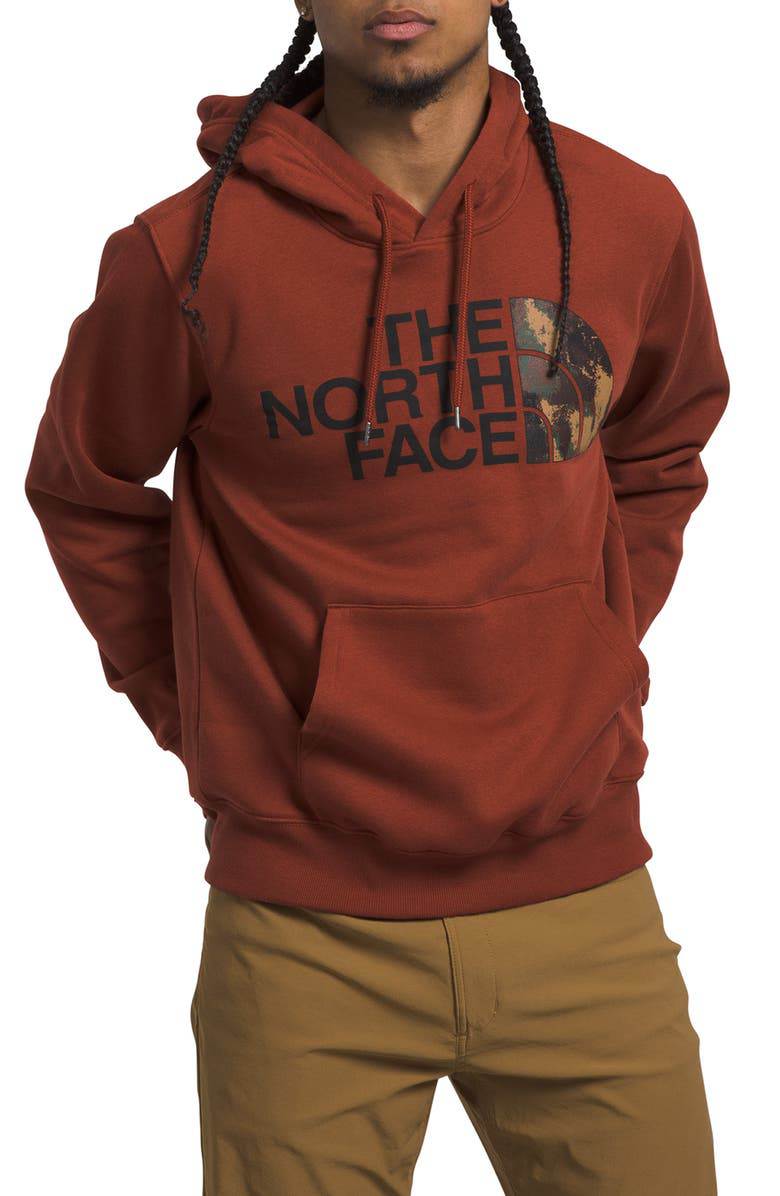 Pullover con cappuccio a mezza cupola natalizia
