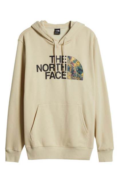 Pullover con cappuccio a mezza cupola natalizia