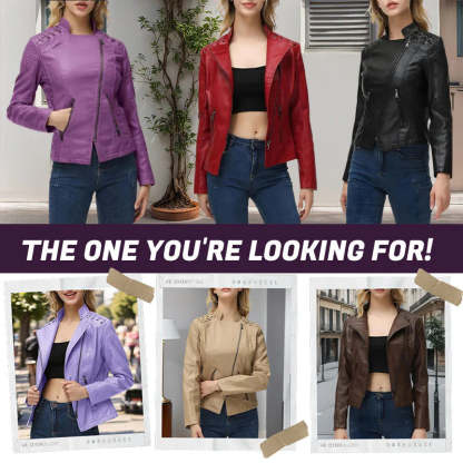 💥vendita calda🔥Giacca in pelle di agnello lavata🚚spedizione gratuita