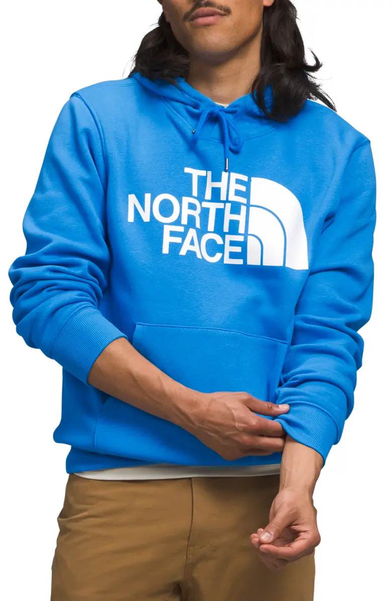 Pullover con cappuccio a mezza cupola natalizia