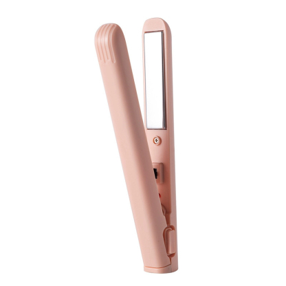 【Use Anywhere】Portable 2-In-1 Straight And Curly Curling Iron.Small And Portable, No Need To Worry About Dry And Frizzy Hair