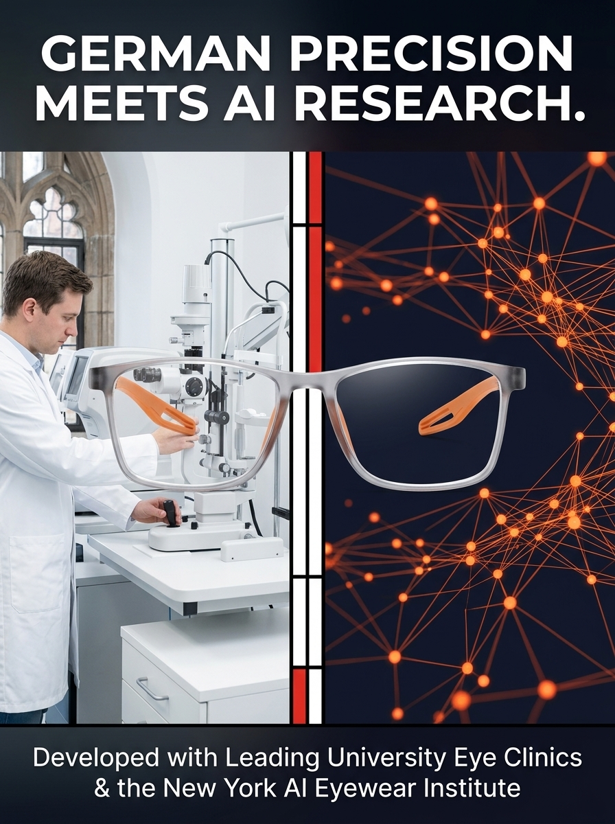 Developed by Ex-NASA and MIT Teams 0.1s Smart Auto-Focus Progressive Glasses Restore Your 30s Vision  | Say Goodbye to Constant Glasses Switching Smart Adaptive Progressive Readers for Driving Reading and DIY