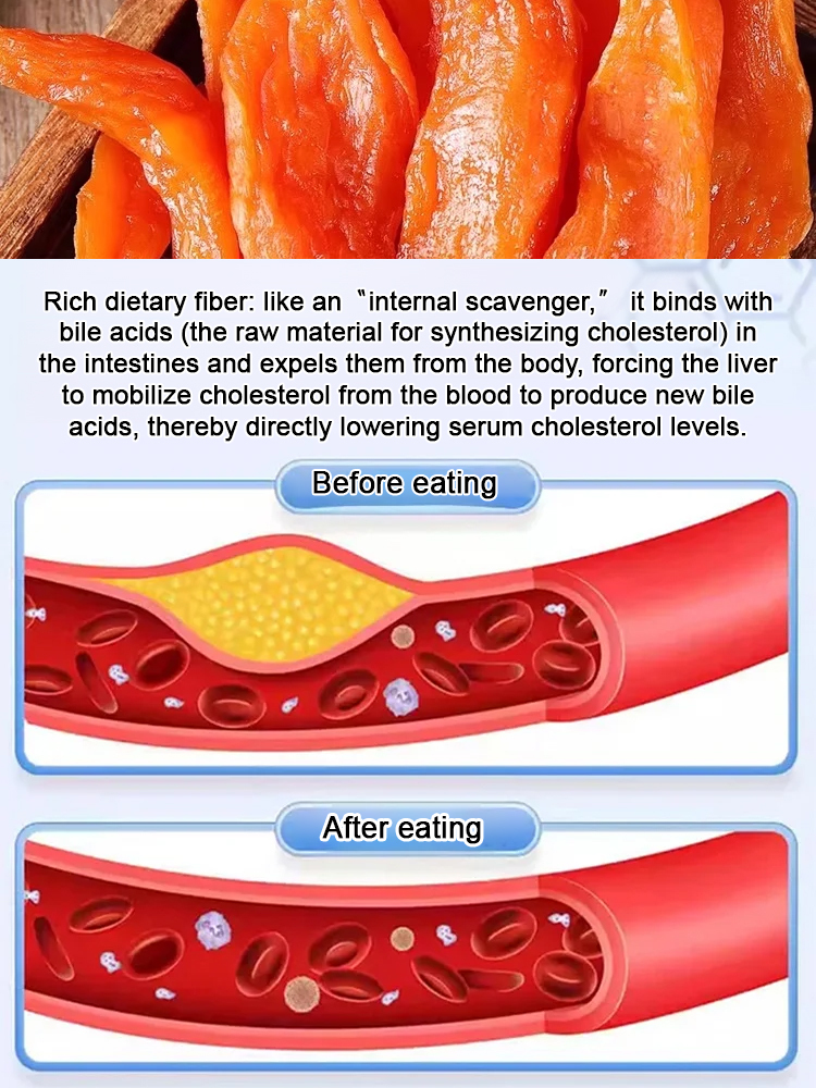 Premium North Carolina Soft Dried Sweet Potato Strips ⏰ Seasonal Limited Batch ✨ High Fiber & All-Natural for Digestive Health
