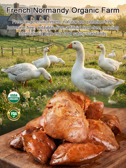 【Lightning Delivery】 French Normandy Recipe Ready-to-Eat Foie Gras (Slow Cooking) | Aviation-Grade Cold Chain Transportation