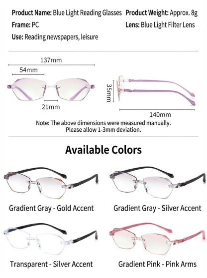 【Brand breach of contract clearance sale】💎Smart Zoom Progressive Reading Glasses | Auto Focus Multi-Focal Lens | Military Grade Anti-Break Tech 👓🛡️