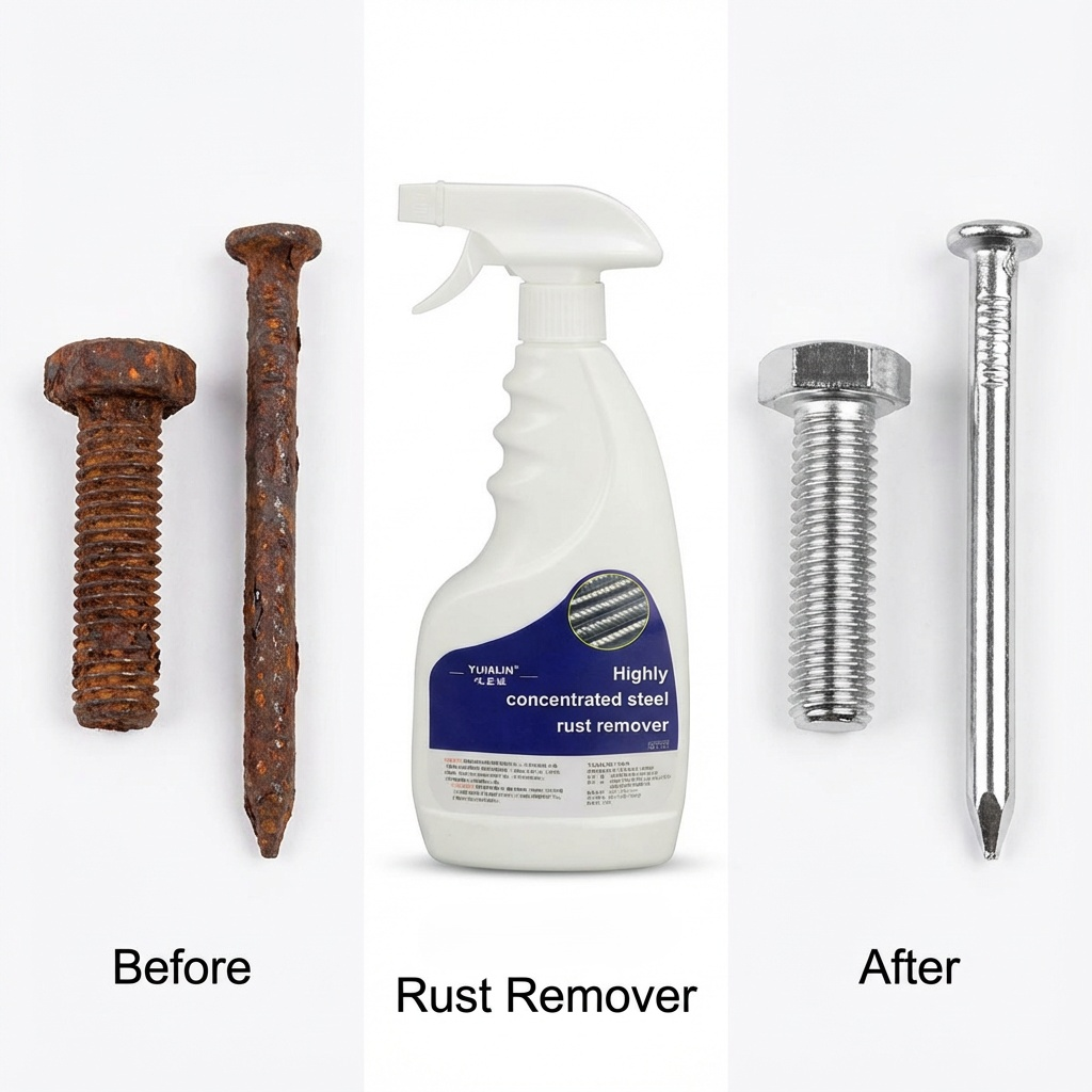 【 3Second Action ⚙️】Heavy Duty Instant Rust Remover Spray | Industrial Grade Metal Restorer | Long Lasting Protection Shield 🛡️