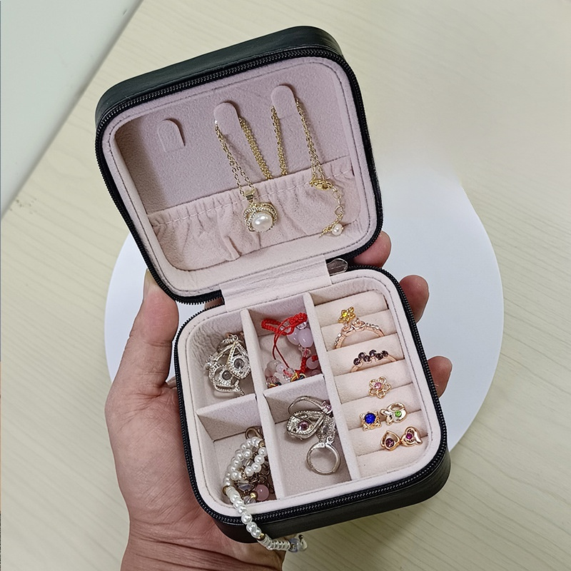 Mini jewelry box portable small box small jewelry storage jewelry box jewelry storage jewelry box sm