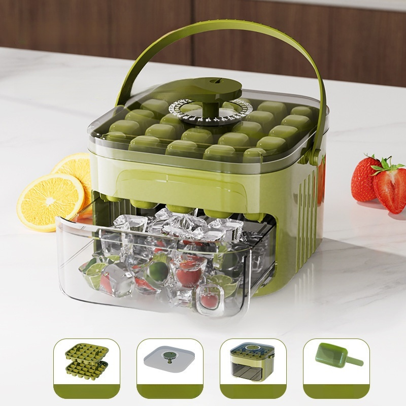 【Free Express Shipping】Instant Chill Desktop Ice Maker | 200 Cubes in 2 Mins | Space-Saving Design 🧊✨