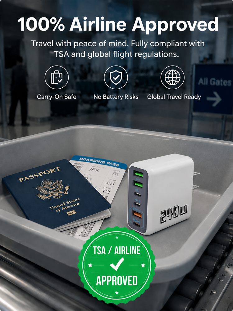 ⭐AI Pulse Tech Restore Battery Health ⭐Fast Charging for All Devices ⭐Stop Performance Throttling ⭐Extend Device Lifespan ⭐Compact 4 Port Design