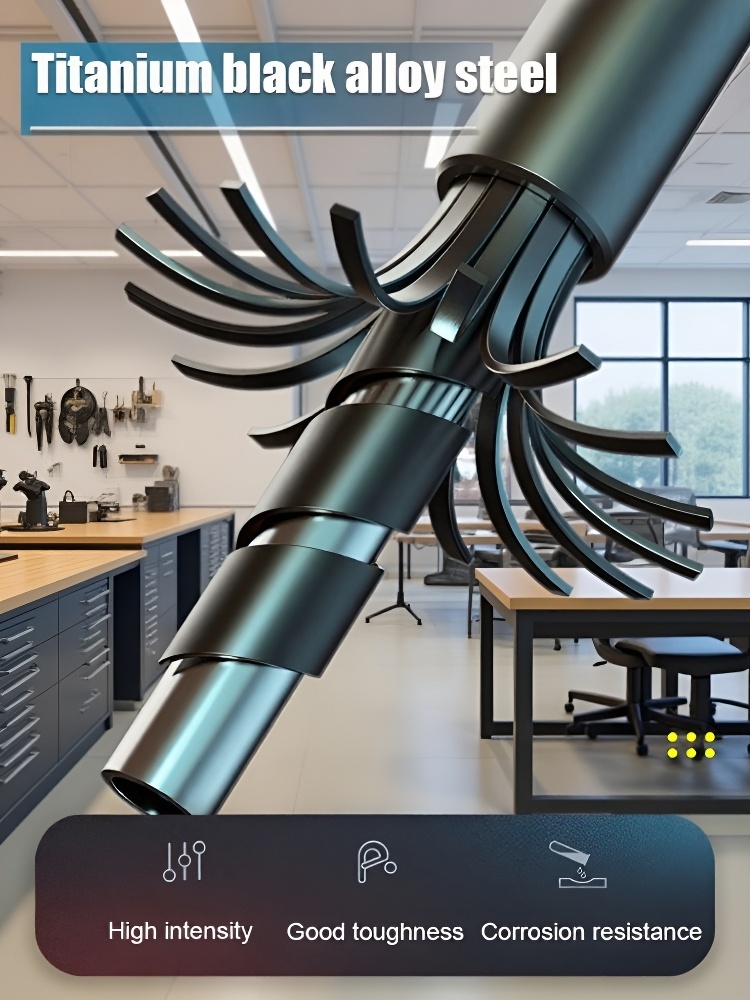 🛡️ Ultimate EDC: Close Combat Weapon: Telescopic Dog-Beating Staff / Trekking Pole – 1095 High-Carbon Steel, Window Breaker And 5000lbs Load Capacity! 💥👇