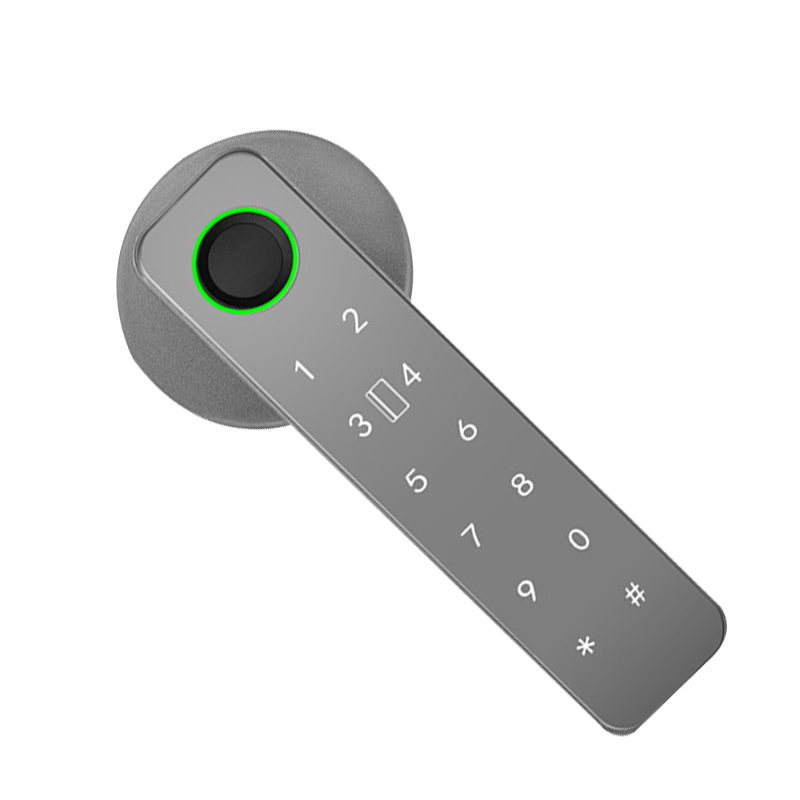 Home Interior Wooden Door Bluetooth Smart Lock Door