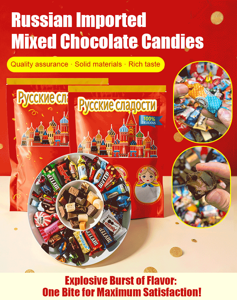 🚨 Ruble Crash Liquidation: Royal Grade Russian Assorted Chocolates at Historic Low Prices (50% OFF) 📉