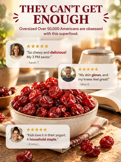 🍒【 TODAY ONLY: Buy 1 Get 1 FREE! 】👉 Premium Montmorency Tart Cherries | Natural Joint Comfort & Mobility