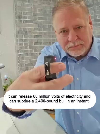 ⭐ Million Volts Finger Stun Gun Portable Rechargeable Self Defense Device for Personal Safety⭐