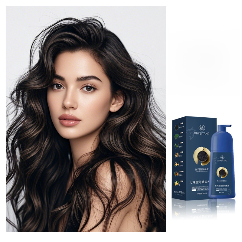 【TikTok Hot Item】 Caviar Protein Instant Hair Color Cream | 3 Minutes Gray Coverage | Ammonia Free | 100% Natural Finish 🌿✨