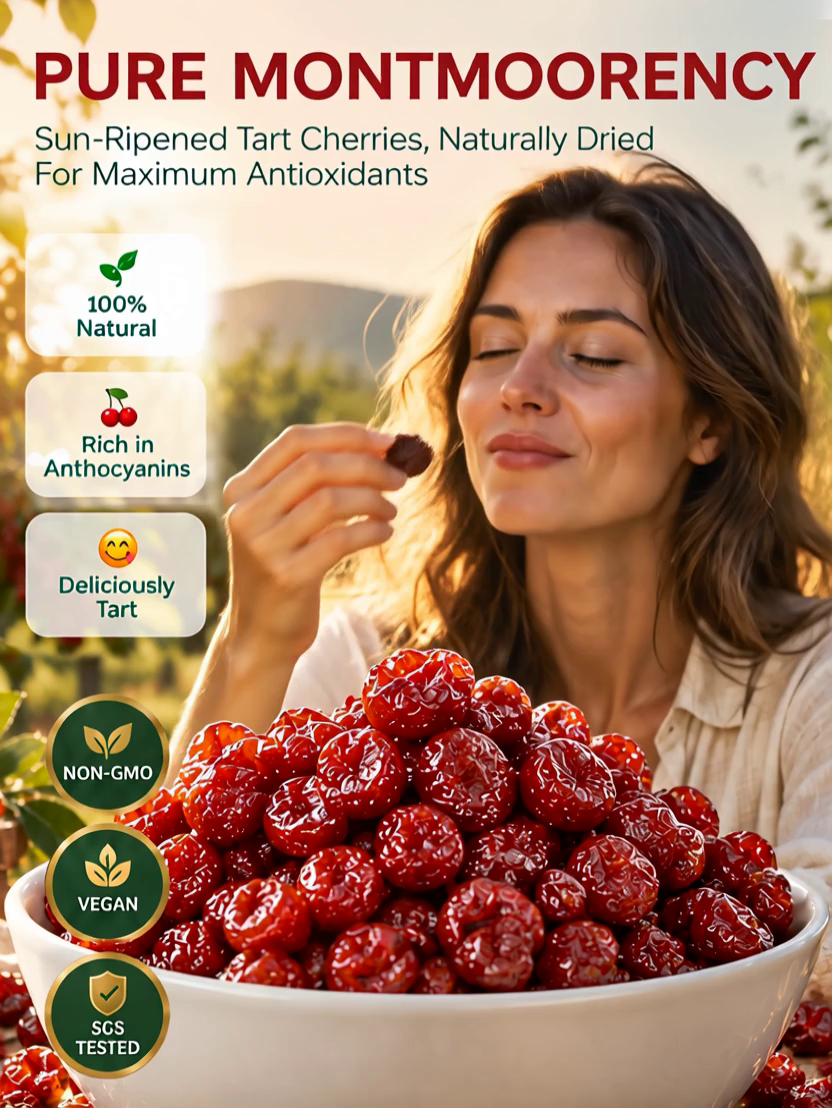 🍒【 TODAY ONLY: Buy 1 Get 1 FREE! 】👉 Premium Montmorency Tart Cherries | Natural Joint Comfort & Mobility