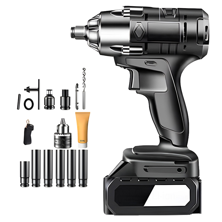 🛠️ Unscrew 20-YearRust in 3 Seconds!🔋Electric torque wrench with lithium-ion battery🔥
