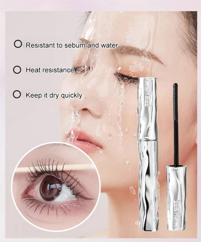 【Enlarge your eyes】Metal brush curling mascara | 72-hour waterproof curl | Contains eyelash growth essence | Clump-free 👁️✨)