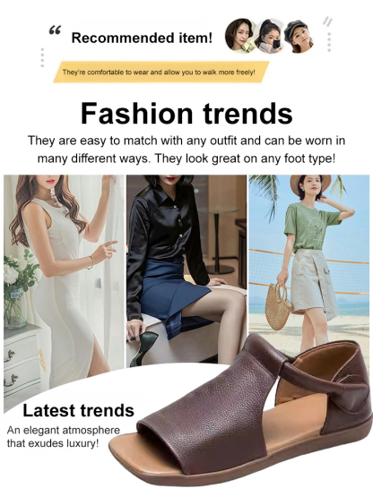 Handcrafted in Kobe, Japan 【Handmade Leather Sandals】50% OFF