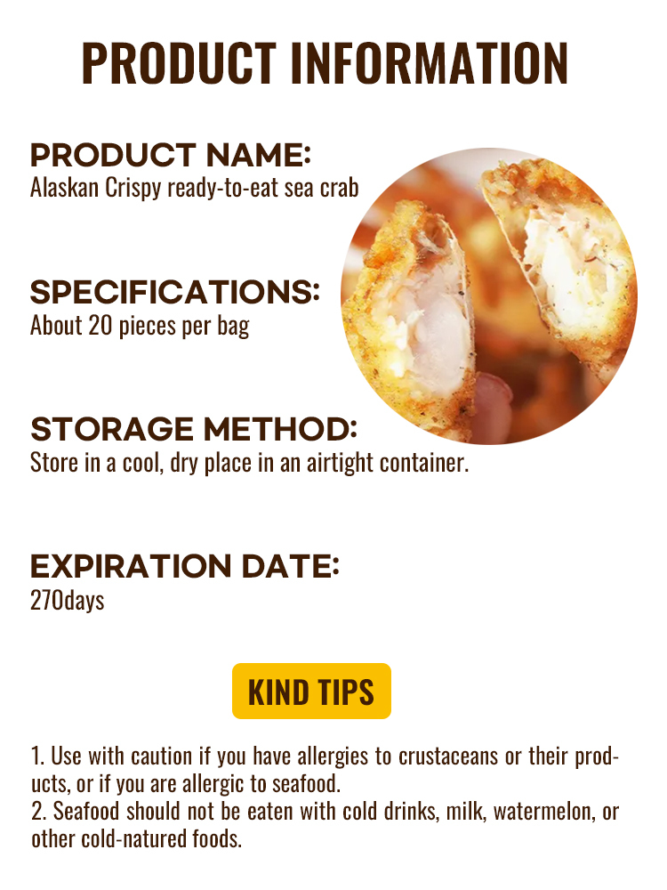 Premium Wild Caught Whole Mini Crabs - Low Carb Keto Friendly Snack - Vacuum Dehydrated Crispy Seafood 🦀🔥