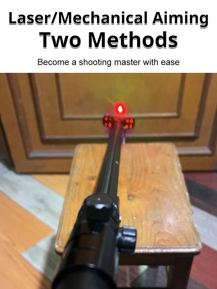 🎯 Laser-Guided Tactical Launcher: 99.6% Accuracy! 🦅 Foldable 7075 Aluminum | 🐟 Fish & Hunt 🐿️ | 50% OFF Today Only 🔥
