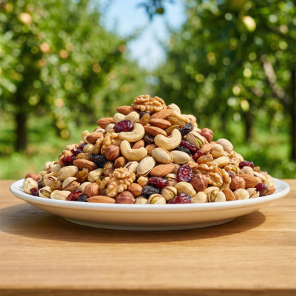 【Family pack promotion】Premium California Organic Mixed Nuts and Berries - Cardiologist Recommended Heart Fuel - 25g Plant Protein - Individually Wrapped 🌰🇺🇸