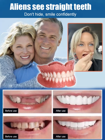  AI-Adapted 3D Veneers: FDA-Grade & Ultra-Thin Fit ✨ Instant Smile Makeover (No Dentist Needed) ✅ $39 Buy 1 Get 1 Free + 7-Day Risk-Free Trial
