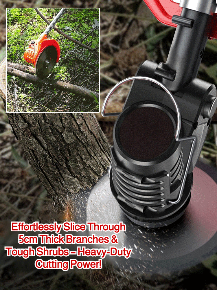 【Portable lithium battery garden lawn mower】50%OFF