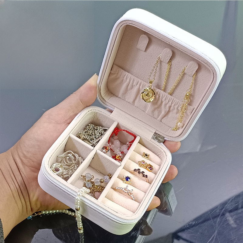 Mini jewelry box portable small box small jewelry storage jewelry box jewelry storage jewelry box sm