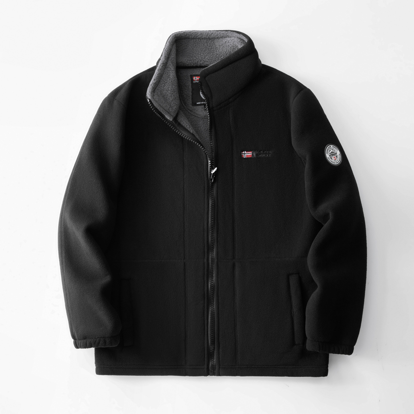 Norwegian high-end outdoor brand【Double-sided fleece-lined jacket】99% cashmere