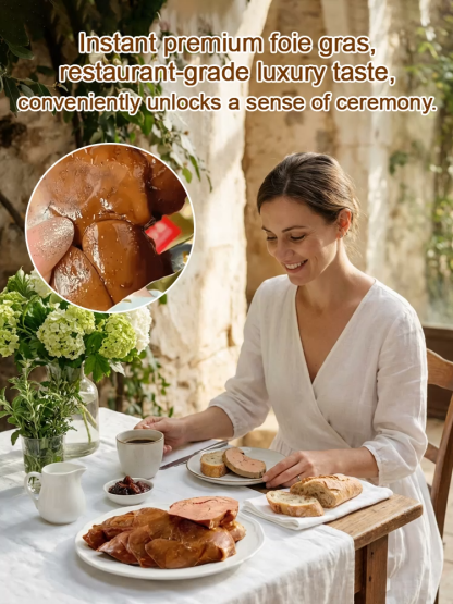 【Lightning Delivery】 French Normandy Recipe Ready-to-Eat Foie Gras (Slow Cooking) | Aviation-Grade Cold Chain Transportation