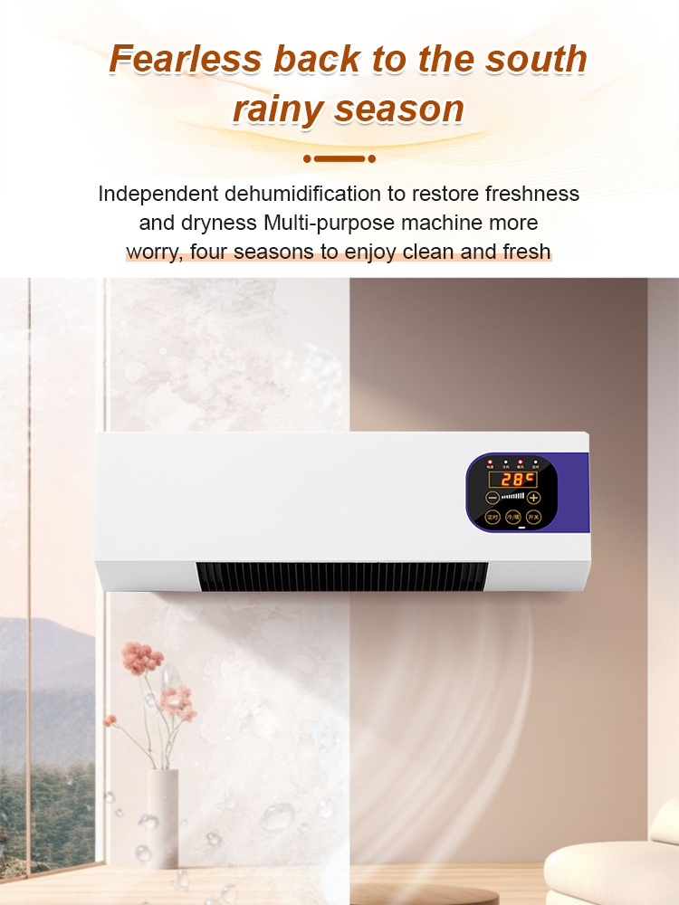 ⭐Wall Mounted Air Conditioner Heater Combo ⭐ Dehumidifier ⭐ 6H Timer ⭐ Energy Saving ⭐ Safe Air Vents⭐