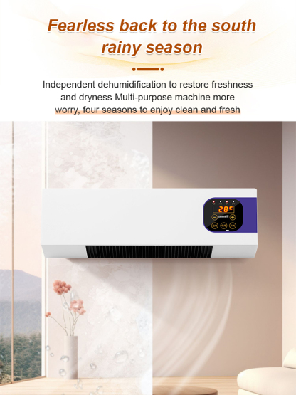 ⭐Wall Mounted Air Conditioner Heater Combo ⭐ Dehumidifier ⭐ 6H Timer ⭐ Energy Saving ⭐ Safe Air Vents⭐