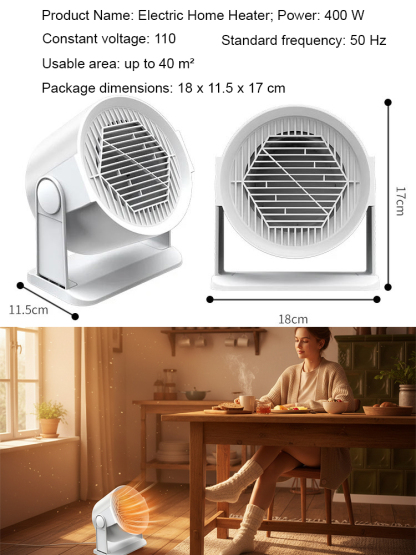 🔥Ceramic Heater: Heats Up in 3 Seconds, Only 5 Cents a Day