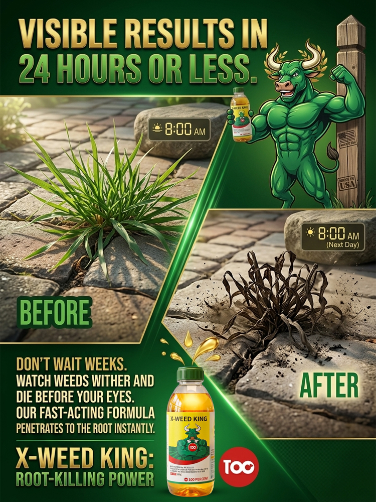 Herbicide and root rot control agent【99% weed control rate】