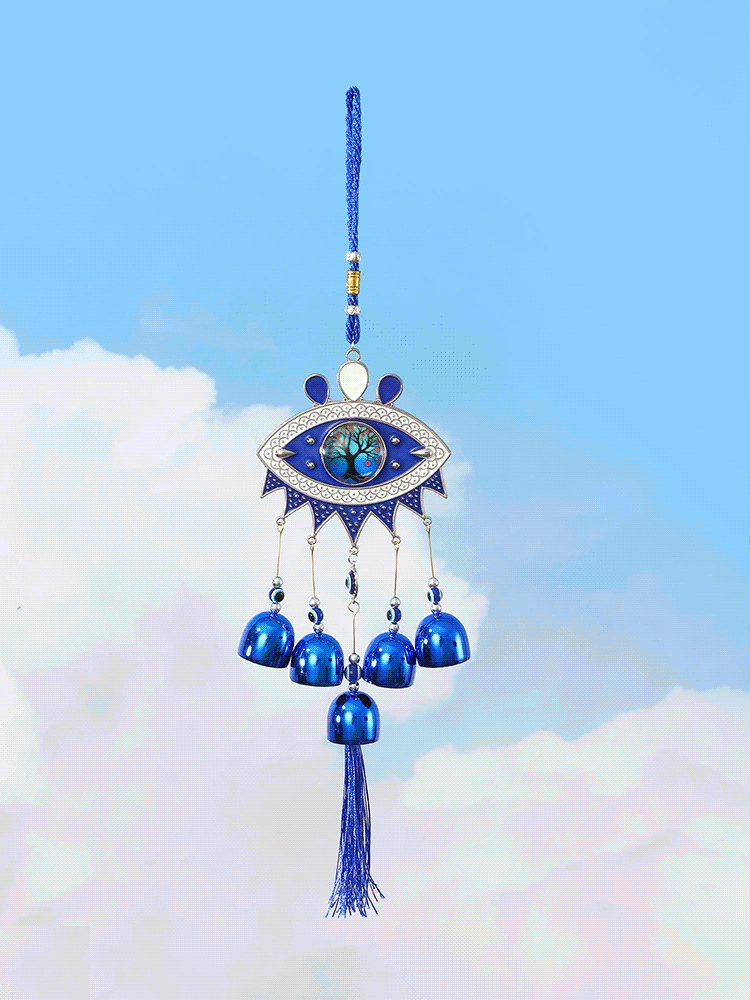 Devil's Eye Guardian Wind Chime