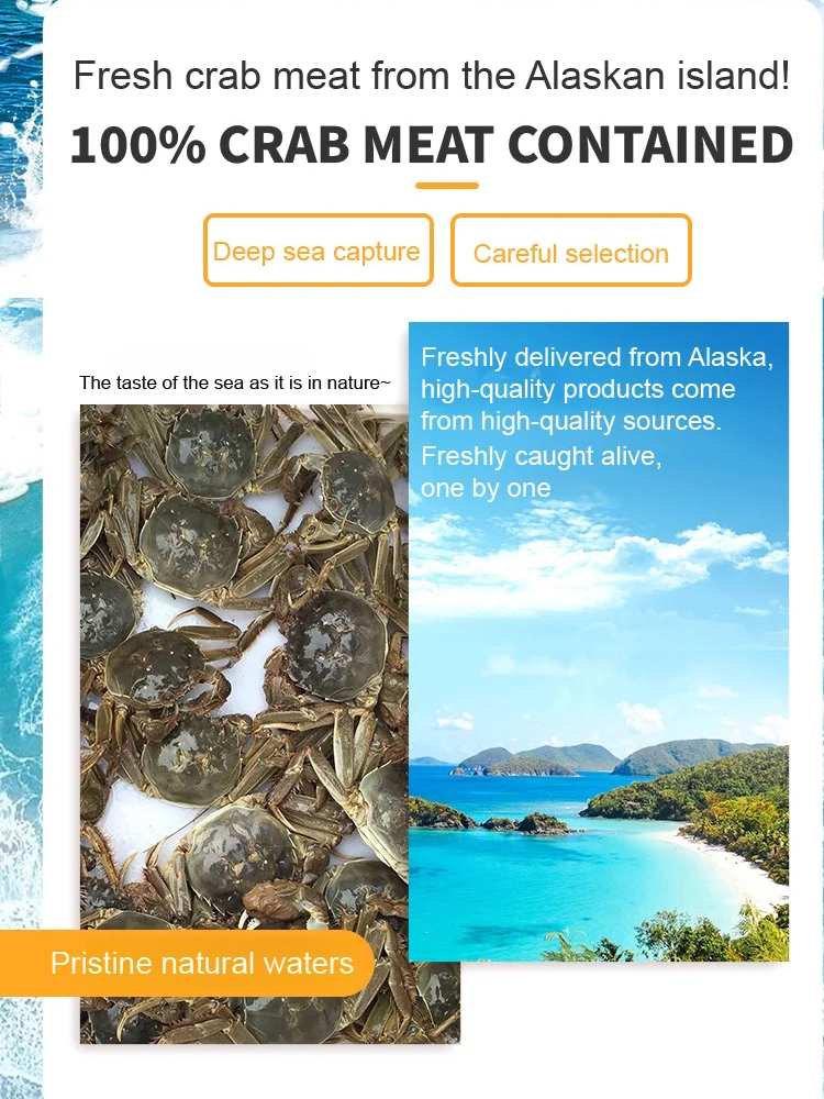 【Fully edible shell 】Better Than Potato Chips！🦀✨ Our Crispy Baby Crabs are packed with proteinand fried to golden perfection. The ultimate guilt-free snack.