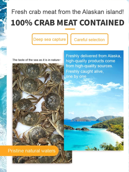 【Fully edible shell 】Better Than Potato Chips！🦀✨ Our Crispy Baby Crabs are packed with proteinand fried to golden perfection. The ultimate guilt-free snack.