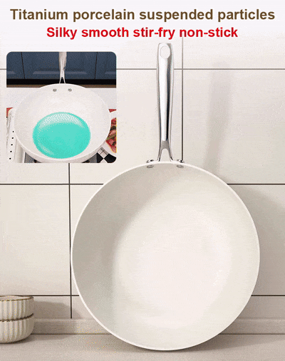 Micron-Level Ceramic Glaze Non-Stick Pan - Healthy Cooking