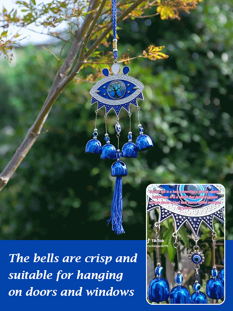 Devil's Eye Guardian Wind Chime