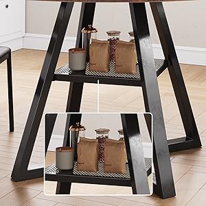 mesa de comedor redonda para 4