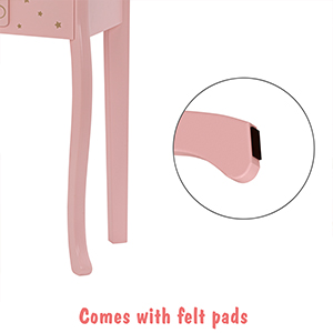 UTEX - Juego de cambiador para niños y mesa de cambiador con espejo