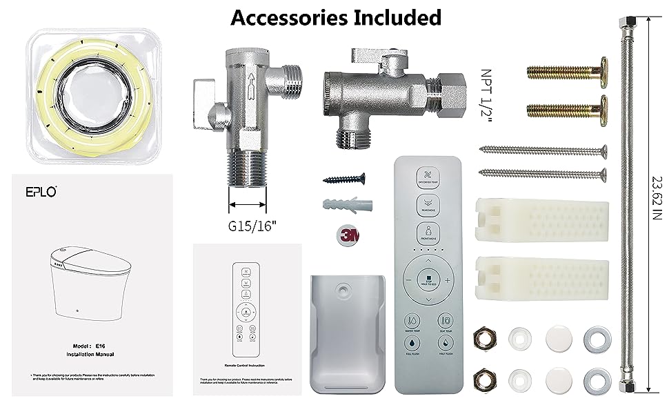Accesorios de inodoro inteligentes para bidé
