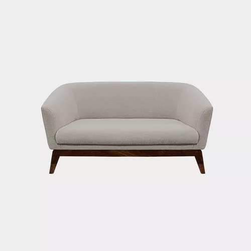 Sillón Para Sala Dos Plazas Alicia Tela Magic Inlab Muebles