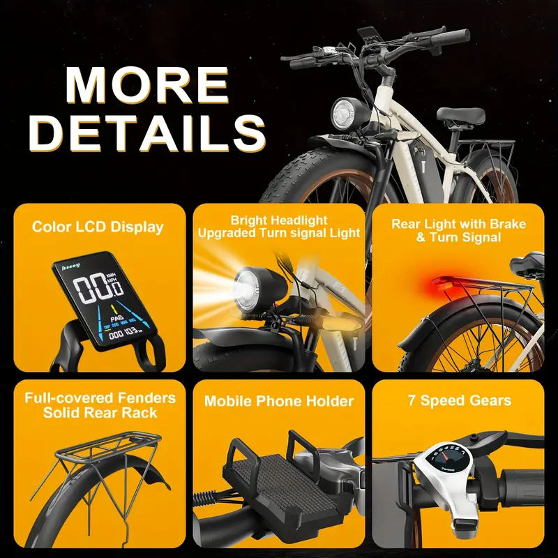     de f&aacute;brica   el&eacute;ctrica de     adultos con neum&aacute;ticos gruesos de 26 pulgadas Bater&iacute;a de   y 16 Ah   el&eacute;ctrica     el&eacute;ctrica de monta&ntilde;a con neum&aacute;ticos gruesos de 700 W y 20 mph detalles 0