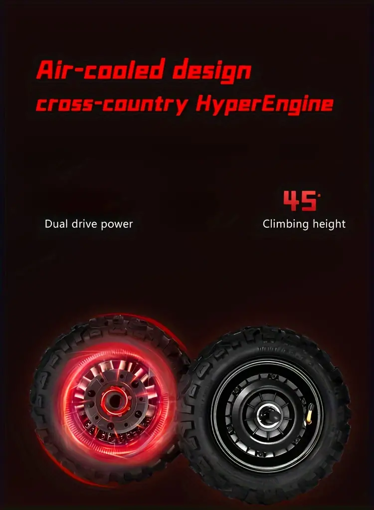 Patinete eléctrico   velocidad con   motor, carga   de 200 kg, con faros   y luces RGB  , grado   de 45°, batería   de 60V38Ah, autonomía de 120 km para adultos. detalles 2