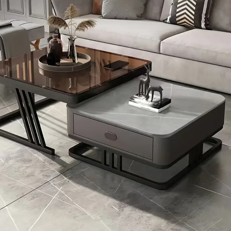 Mesa de Caf&eacute; Expandible Cl&aacute;sica con   de    ,   de   y Metal - Acabado   detalles 4